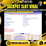 Selamat Kepada Member PMTOTO JACKPOT KENTUCKY EVENING Rp.3.500.000.,- LUNAS