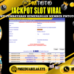 Selamat Kepada Member PMTOTO JACKPOT TOTOMACAU Rp.5.000.000.,- LUNAS