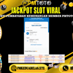 Selamat Kepada Member PMTOTO JACKPOT SINGAPORE Rp.6.300.000.,- LUNAS