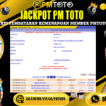 Selamat Kepada Member PMTOTO JACKPOT TOTOMACAU Rp.10.000.000.,- LUNAS