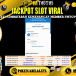 Selamat Kepada Member PMTOTO JACKPOT YAKUZA HONOR Rp.50.000.000.,- LUNAS