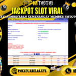 Selamat Kepada Member PMTOTO JACKPOT SLOT STARLIGHT PRINCESS 1000 Rp.5.400.000.,- LUNAS